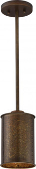 Kettle - 1 Light Mini Pendant - Weathered Brass Finish (81|60/5892)
