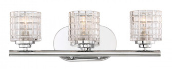 Votive - 3 Light Vanity with Clear Glass - Polished Nickel Finish (81|60/6443)