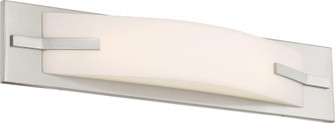 Bow - 20'' LED Vanity with White Acrylic Diffuser - Brushed Nickel Finish (81|62/1081)
