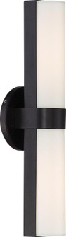 Bond; Double LED Vanity; 17.5 inches; Aged Bronze Finish; White Acrylic Lens (81|62/742)