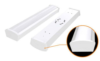 LED 4 ft.- Ceiling Wrap - 40W - 3000K - White Finish - 100-277V (81|65/1084)