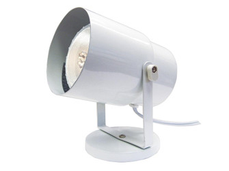 Plant Lamp; Steel; White Finish (27|SF77/395)