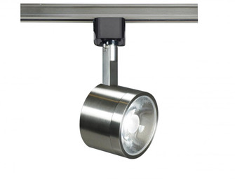 LED 12W Track Head - Round - Brushed Nickel Finish - 36 Degree Beam (81|TH407)