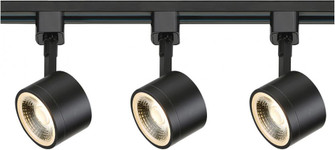 3 Light - Track Lighting Kit - 12 Watt LED per Head - 3000K - 4 foot Track - 36 degree - Round shape (81|TK404)
