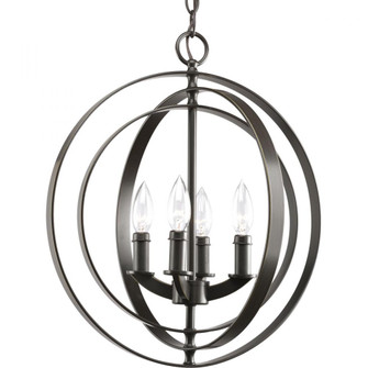 P3827-20 4-60W CAND SPHERE FOYER LANT (149|P3827-20)