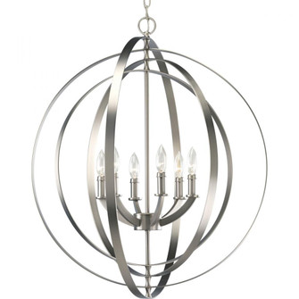 P3889-126 6-60W CAND SPHERE FOYER LANT (149|P3889-126)