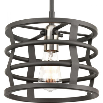 Remix Collection One-Light Graphite Global Pendant Light (149|P500010-143)