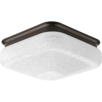 One-Light 11-1/2'' LED Square Glass Flush Mount (149|P350024-020-30)