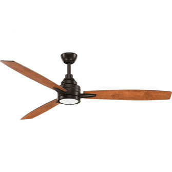 P2554-2030K 60IN 3 BLADE FAN W/ LED LGT (149|P2554-2030K)