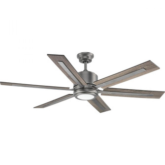 P2586-8130K 60IN 6 BLADE FAN W/LED LGT (149|P2586-8130K)