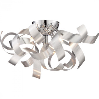 Ribbons 4-Light Millenia Flush Mount Light (26|RBN1616MN)