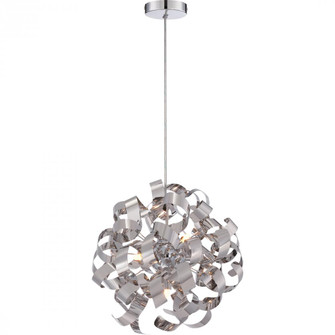Ribbons 5-Light Polished Chrome Pendant Light (26|RBN2817C)