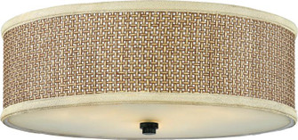 Zen 3-Light Mystic Black Flush Mount Light (26|ZE1617K)