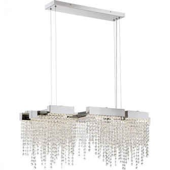 Crystal Falls Island Chandelier (26|PCCL1033PK)