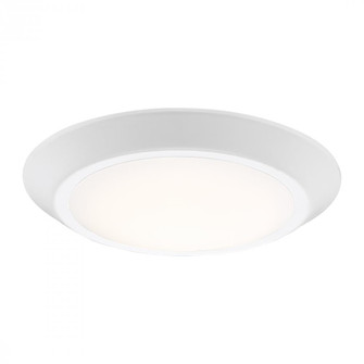 Verge Integrated LED White Lustre Flush Mount Light (26|VRG1608W)