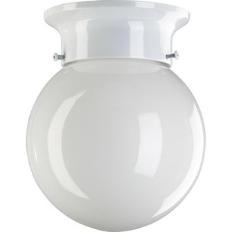 1LT 6'' WHITE BALL FXTR-WH (83|3308-6-6)