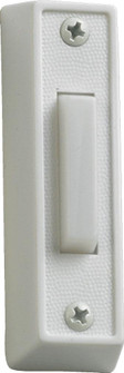 PLASTIC DOOR BUTTON - WH (83|7-101-6)
