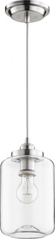 CLEAR PENDANT 6'' - STN (83|846-65)