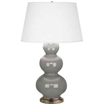 Smokey Taupe Triple Gourd Table Lamp (237|319X)