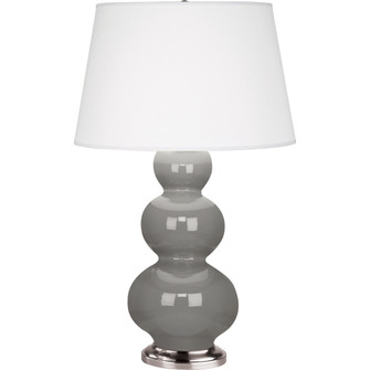 Smokey Taupe Triple Gourd Table Lamp (237|359X)