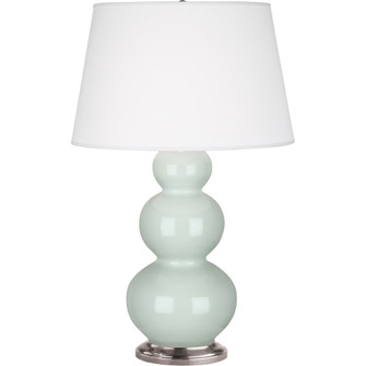 Celadon Triple Gourd Table Lamp (237|371X)