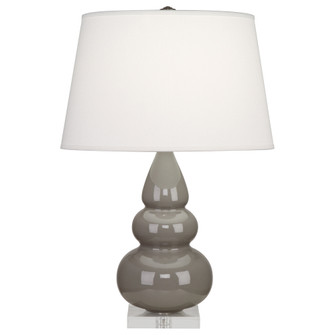Smokey Taupe Small Triple Gourd Accent Lamp (237|A289X)