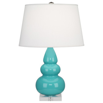 Egg Blue Small Triple Gourd Accent Lamp (237|A292X)