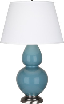 Steel Blue Double Gourd Table Lamp (237|OB22X)
