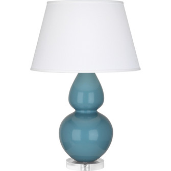 Steel Blue Double Gourd Table Lamp (237|OB23X)