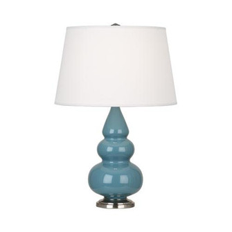 Steel Blue Small Triple Gourd Accent Lamp (237|OB32X)