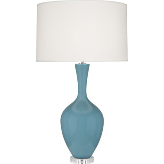 Steel Blue Audrey Table Lamp (237|OB980)
