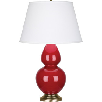 Ruby Red Double Gourd Table Lamp (237|RR20X)