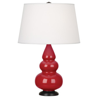 Ruby Red Small Triple Gourd Accent Lamp (237|RR31X)