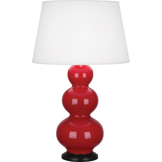 Ruby Red Triple Gourd Table Lamp (237|RR41X)