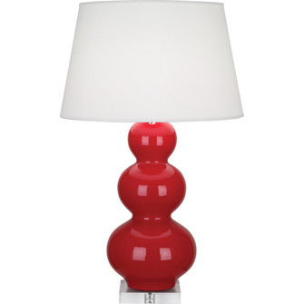 Ruby Red Triple Gourd Table Lamp (237|RR43X)