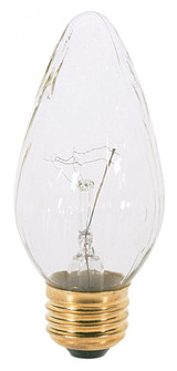 25 Watt F15 Incandescent; White; 1500 Average rated hours; 160 Lumens; Medium base; 120 Volt (27|S3364)