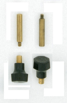 2 Knobs; For Shell Sockets (27|S70/161)