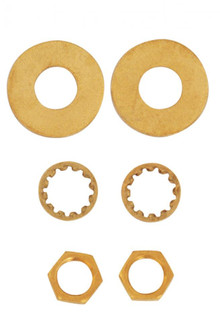 6 Assorted Steel Washers; 1/8 IPS (27|S70/628)