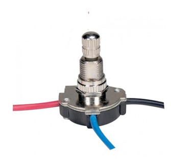 3-Way Metal Rotary Switch, Metal Bushing, 2 Circuit, 4 Position(L-1, L-2, L1-2, Off). Rated: (27|80/1139)