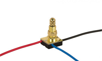 3-Way Metal Rotary Switch, Metal Bushing, 2 Circuit, 4 Position(L-1, L-2, L1-2, Off). Rated: (27|90/504)