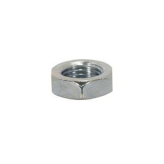 Steel Locknut; 1/4 IP; 3/4'' Hexagon; 1/4'' Thick; Zinc Plated Finish (27|90/1704)