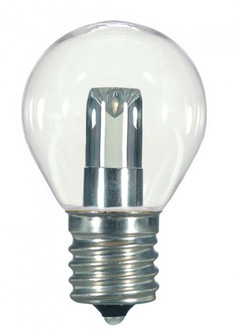1 Watt LED; S11; Clear; 2700K; Intermediate base; 120 Volt; Carded (27|S9167)