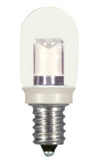 0.8 Watt LED; T6; Clear; 2700K; Candelabra base; 120 Volt; Carded (27|S9177)