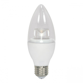 4.5 Watt; B11 LED; 3000K; Medium base; 120 Volt (27|S8953)