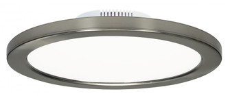 Blink - 12W- 7'' Surface Mount LED - 3000K- Brushed Nickel Finish - 120-277V (27|S9883)