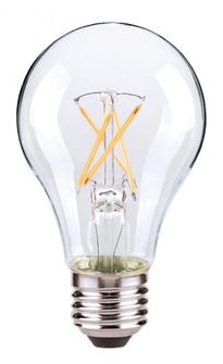 8 Watt A19 LED Filament; Clear; Medium base; 2700K; 800 Lumens; 120 Volt; Carded (27|S8616)