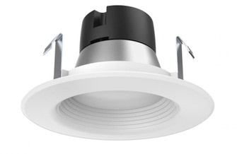 7.5 watt LED Downlight Retrofit; 4'' Baffle; 3000K; GU5.3 socket for MR16 retrofit; 12 volts (27|S9729)