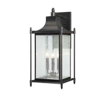 Dunnmore 3-Light Outdoor Wall Lantern in Black (128|5-3453-BK)