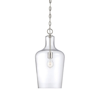 Franklin 1-Light Pendant in Polished Nickel (128|7-702-1-109)