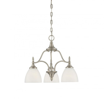 Herndon 3-Light Chandelier in Satin Nickel (128|1-1000-3-SN)